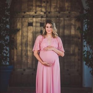 Asos maternity photo shoot dress